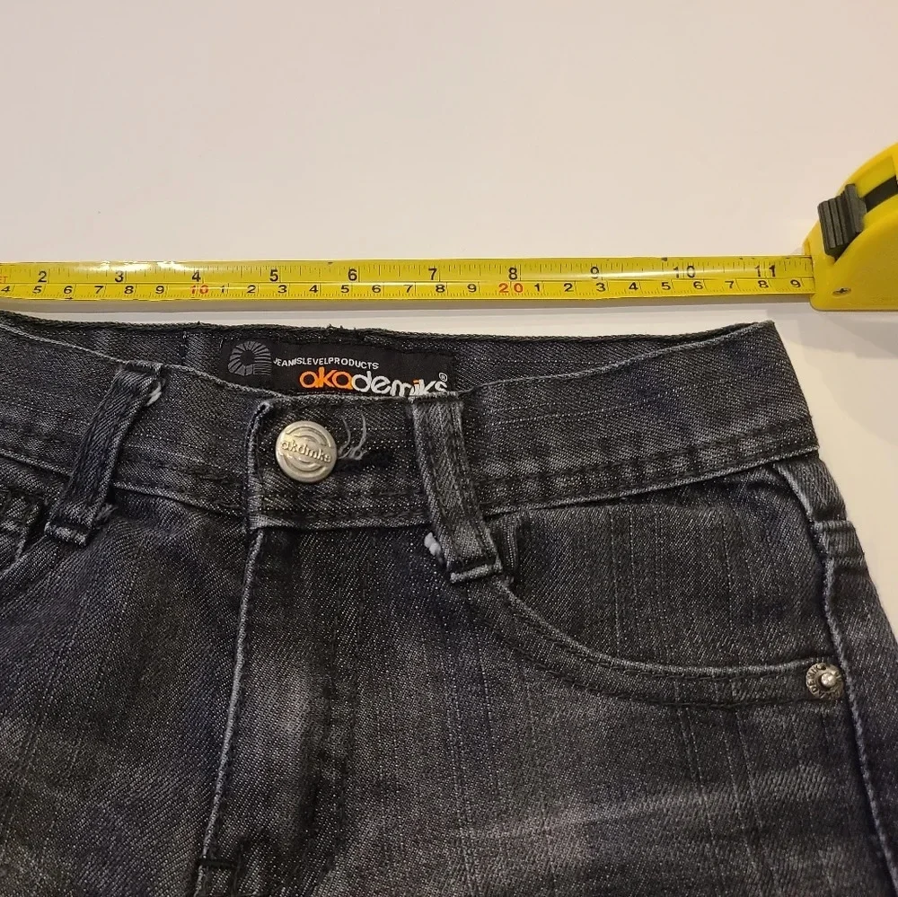 Academiks black jeans boys size 6